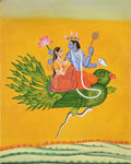 Vishnu Lakshmi Garuda Art
