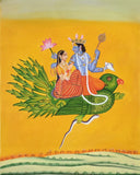 Vishnu Lakshmi Garuda Art