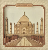Taj Mahal Wood Art