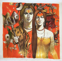Parvati Shiva Art