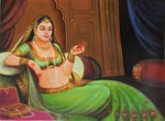 Rajasthani Indian Portrait Art