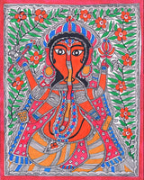 Madhubani Ganesha Art