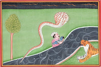 Kangra Krishna Painting