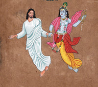 Jesus Krishna Painting