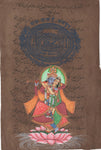 Radha Krishna Lotus Art