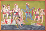 Krishna Balarama Painting