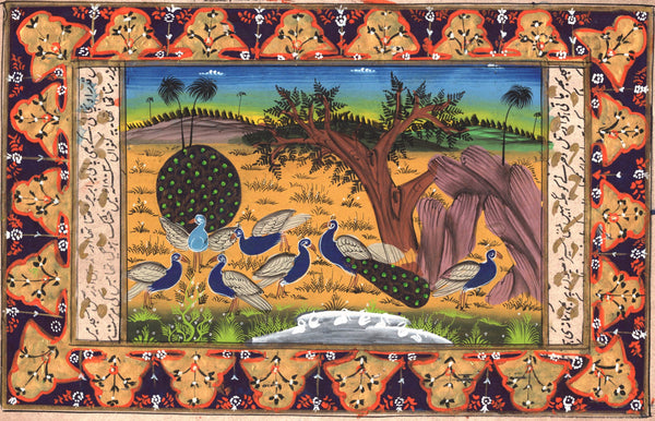 Persian Bird Art
