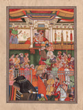 Mughal Padshahnama Art