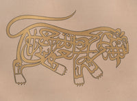 Calligraphy Lion
