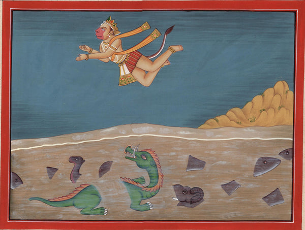 Kangra Hanuman Art