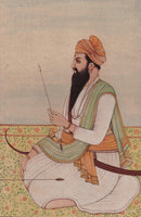 Sikh Sardar Gurbaksh Singh Kanhaiya Portrait Art