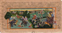 Rajasthani Hunt Painting
