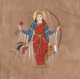 Shakambhari Hindu Goddess Art