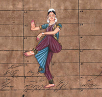 Bharatanatyam Painting