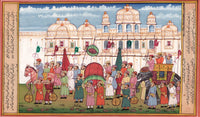 Maharajah Procession Painting
