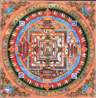 Thangka Buddhist painting