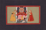 Kangra Pahari Narasimha Art