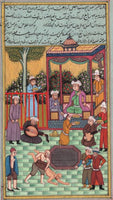 Indo Persian Miniature Painting