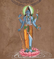 Vishnu Shiva Harihara Painting