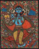 Madhubani Krishna Painting