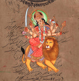 Goddess Durga Art